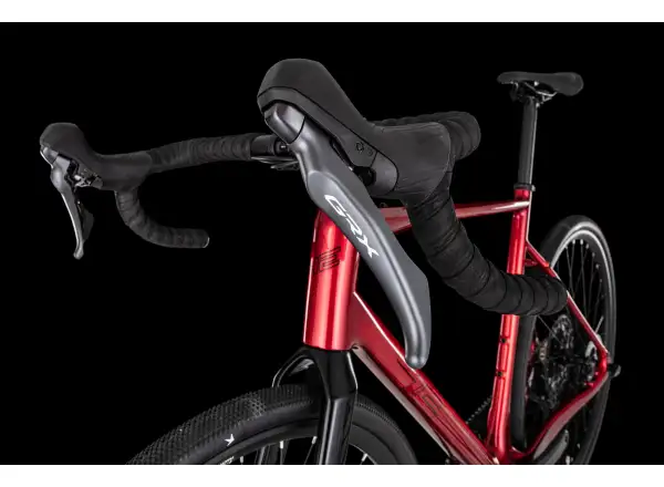 4Ever Grizzly Elite gravel bike Flame red