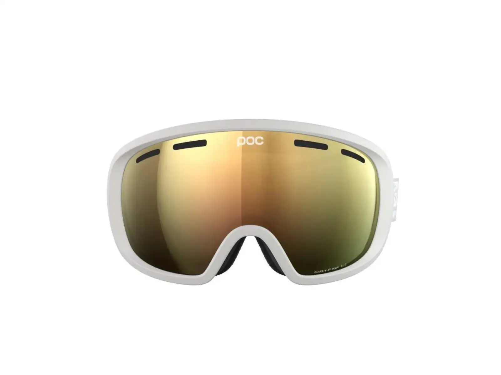 POC Fovea Clarity POW JJ ski goggles Mineral Grey/Partly Sunny Orange