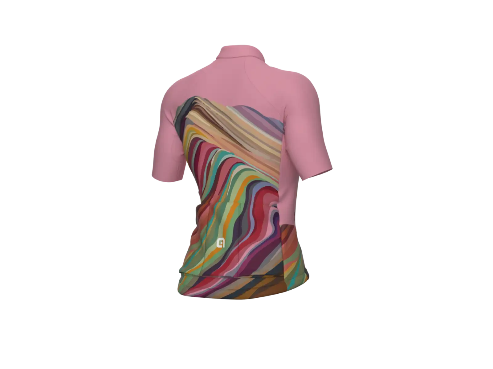 Alé PR-E Rainbow women's cycling jersey short sleeve Pink