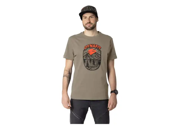 Dynafit Graphic Cotton men's T-shirt short sleeve Fallen Rock/Horizon