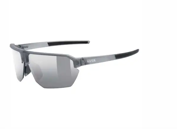 Uvex Vectiv Set cycling glasses Smoke matt/Smoke