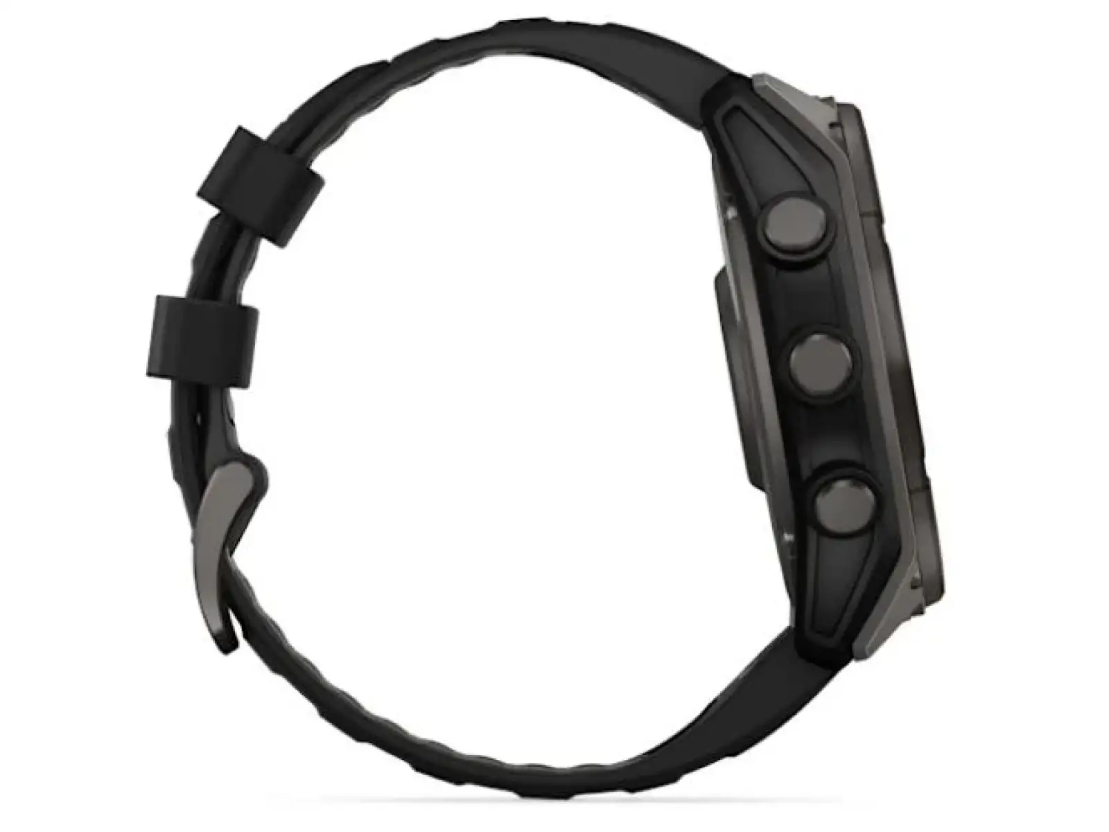 Garmin fenix 8 - 51 mm Solar Sapphire smart watch Carbon DLC Titanium Black/Pebble Gray