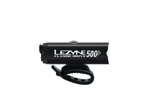 Lezyne Classic Drive 500+ Front Light Satin Black