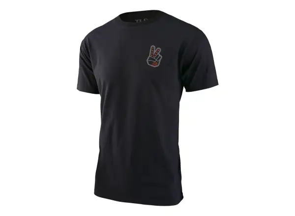Troy Lee Designs Peace Out men's short sleeve t-shirt Black/Gray