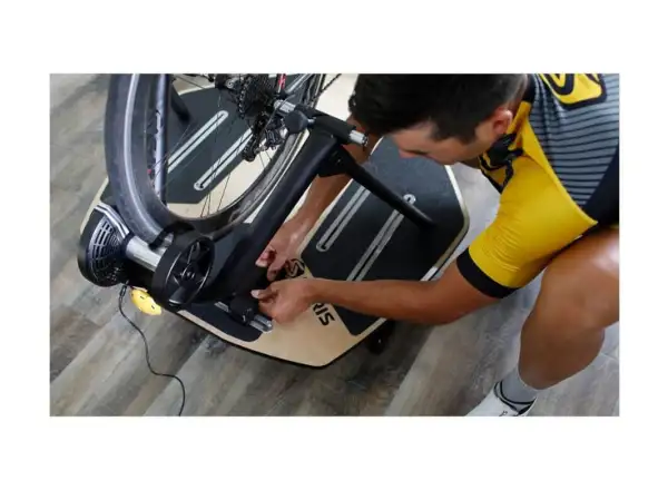 Saris MP1 Nfinity Trainer Platform mat under trainer