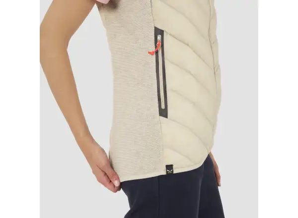 Salewa Fanes Sarner RDS Hybrid women's vest Oatmeal