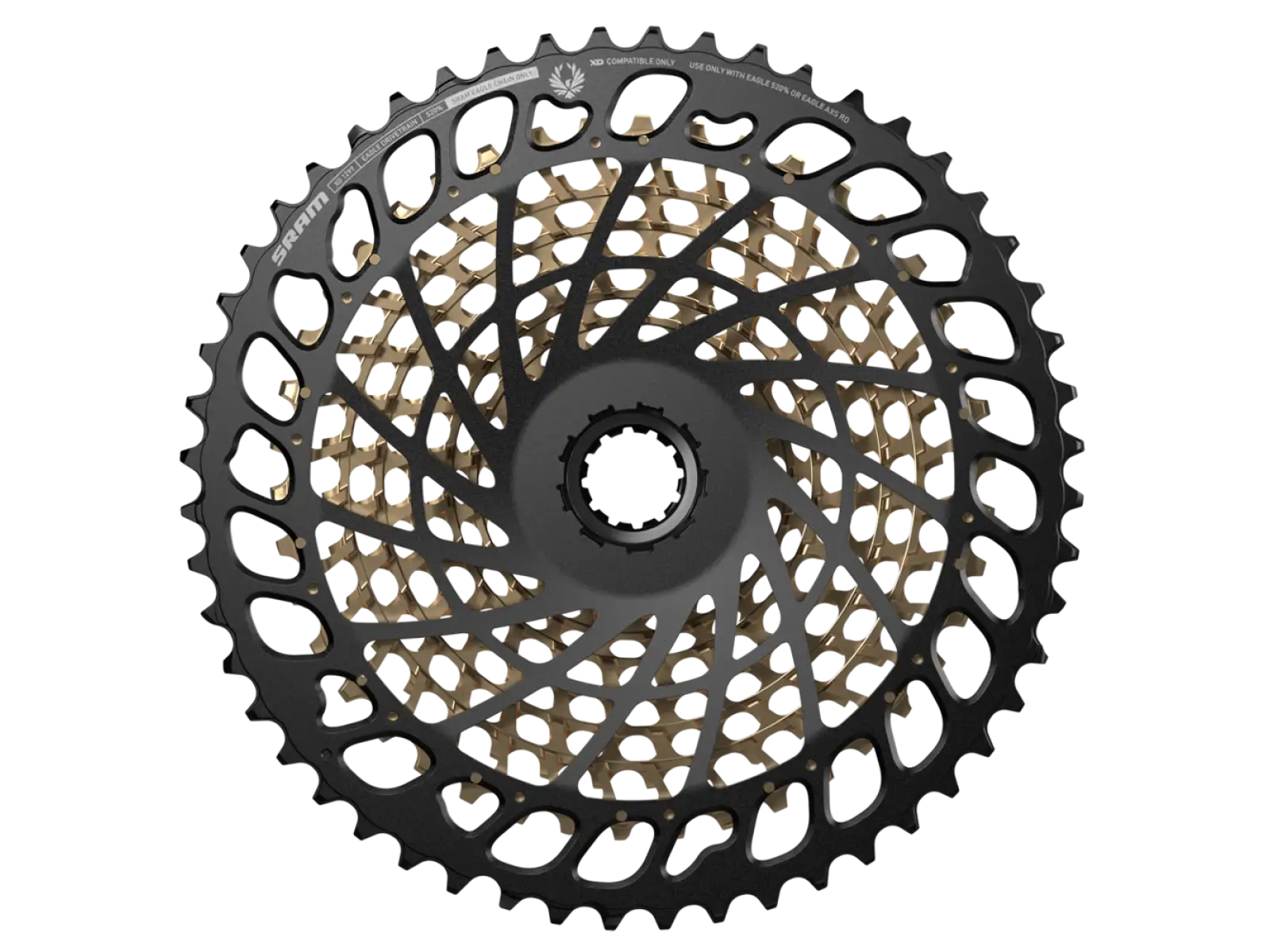 Sram XG-1299-C1 Eagle 12 sp. cassette 10-52 teeth Gold