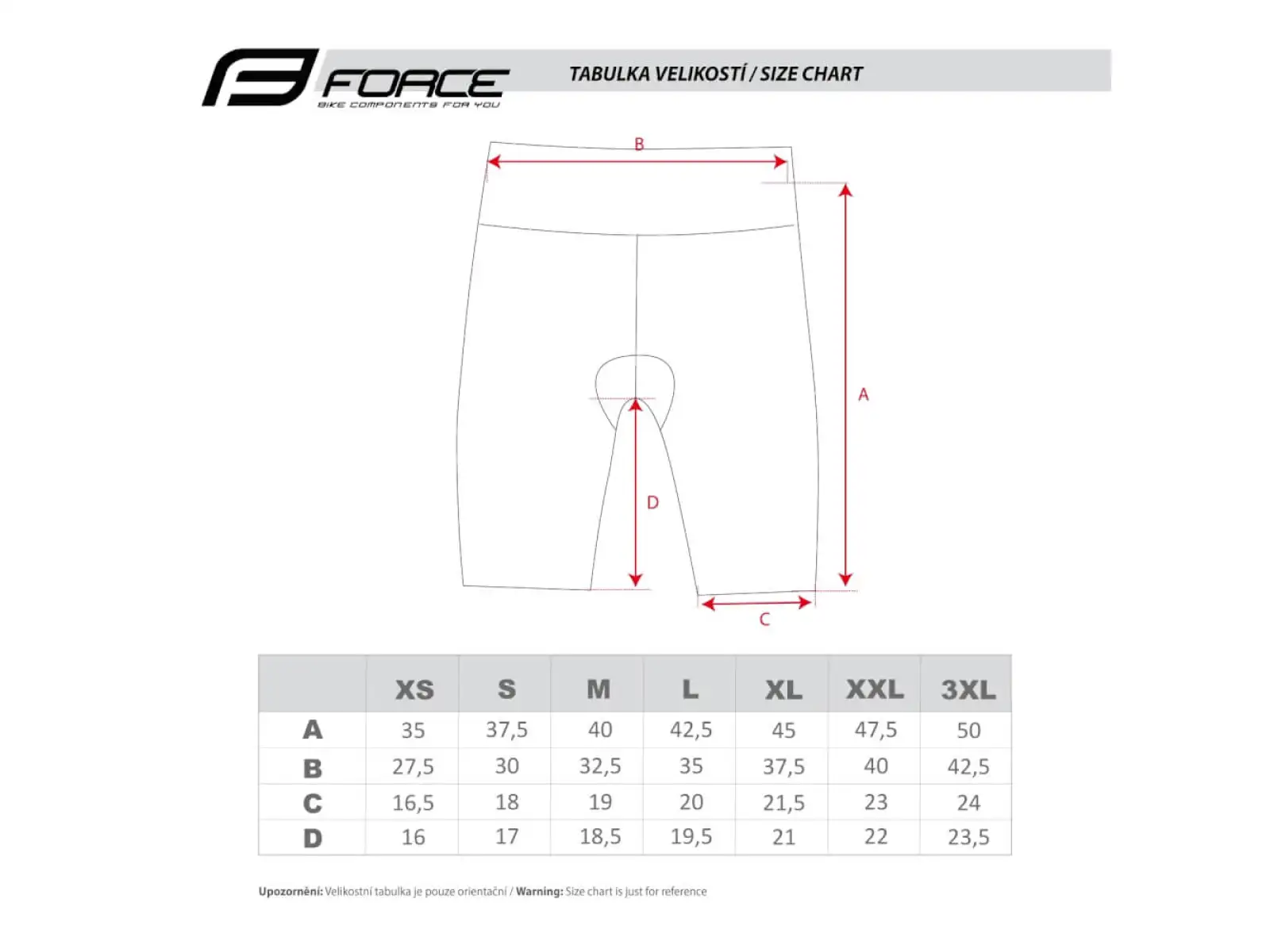 Force Victory women's shorts with padding black/blue