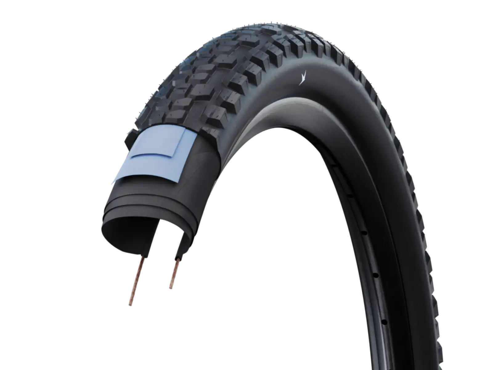 Schwalbe Hybrid JOHNNY WATTS E-50 TLR Addix Green Radial 29x2,60" MTB plášť kevlar černá/r