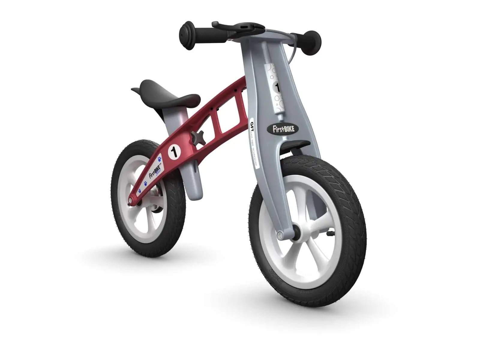 First Bike Street children's balance bike red