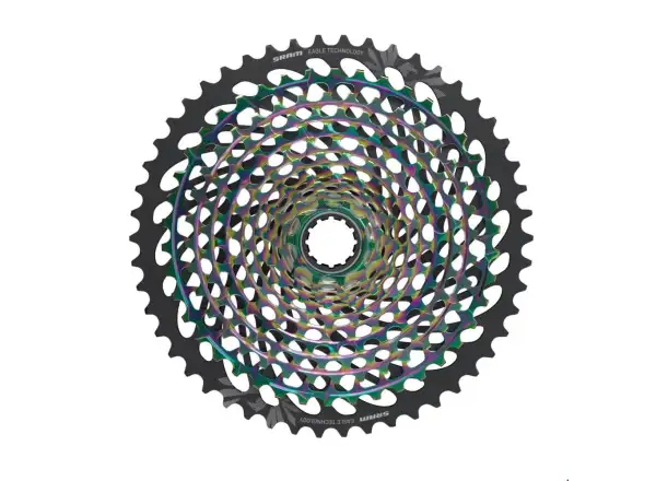 Sram Eagle XG-1299 12-speed Cassette 10–50 Teeth Rainbow UNWRAPPED