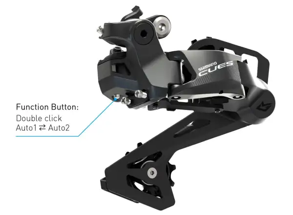 Shimano CUES RD-U6050 GS Di2 10sp. Rear Derailleur