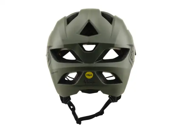 Troy Lee Designs Youth Flowline MIPS kids helmet Point Army/Phantom