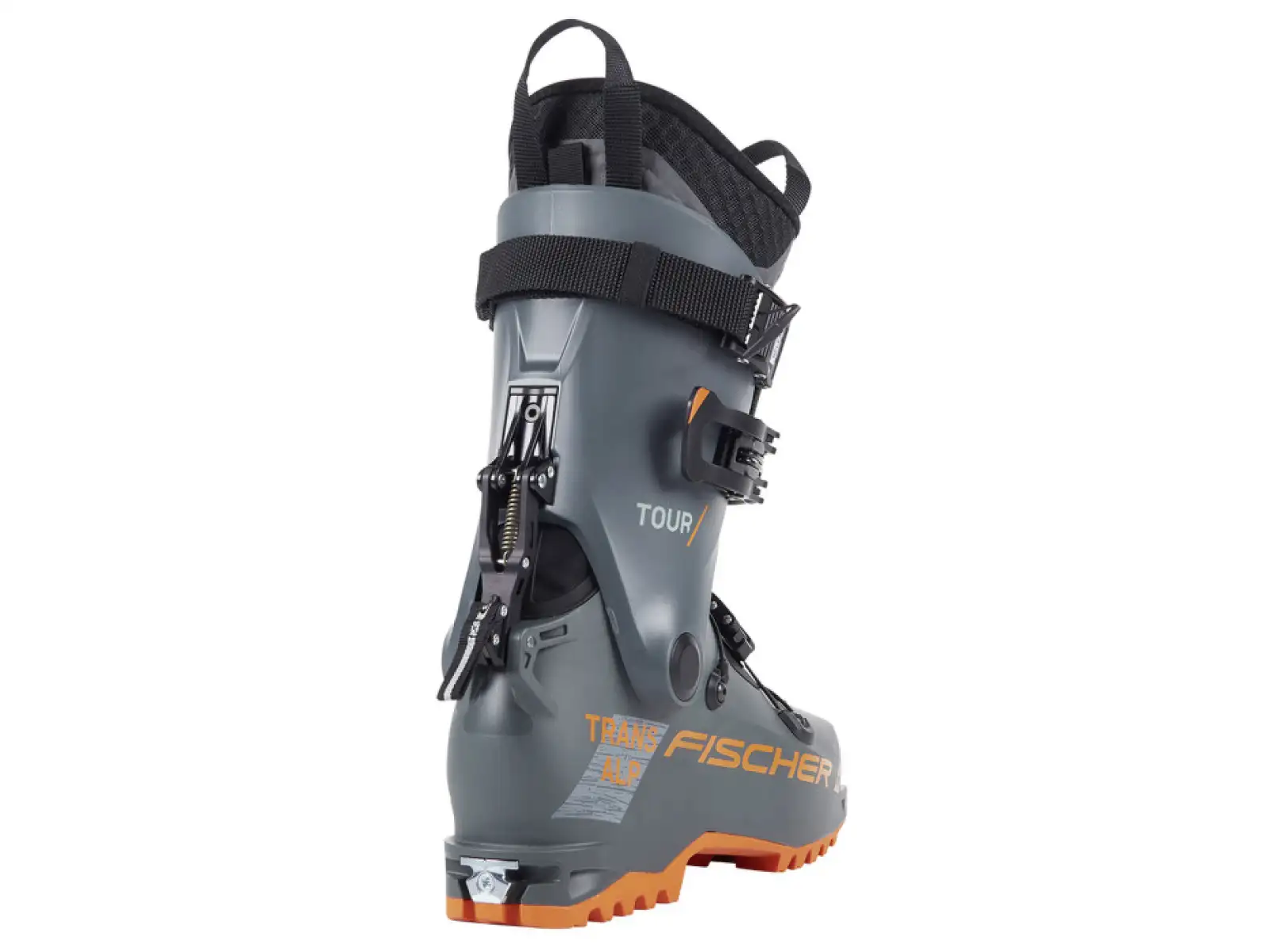 Fischer Transalp Tour ski mountaineering boots grey/orange