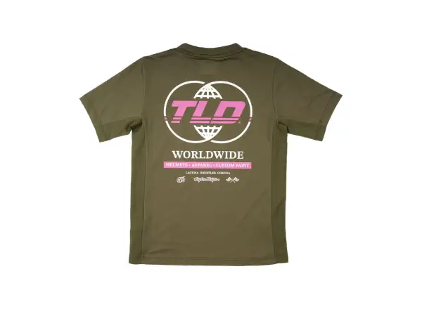 Troy Lee Designs Skyline Ride Tee kids jersey short sleeve Worldwide Caper