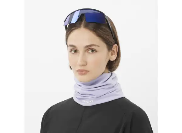 Salomon RS Warm neck gaiter Cosmic Sky