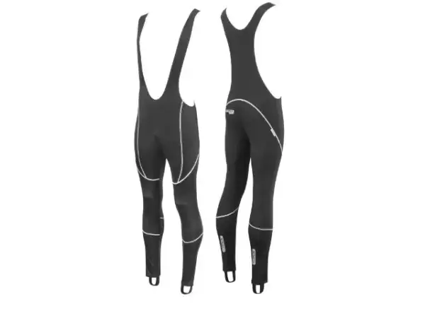 Force Z70 softshell pants with braces without insert black