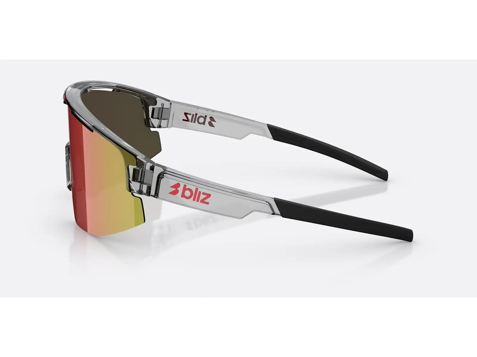 Bliz Matrix sunglasses Transparent Dark Grey/Brow Red Multi