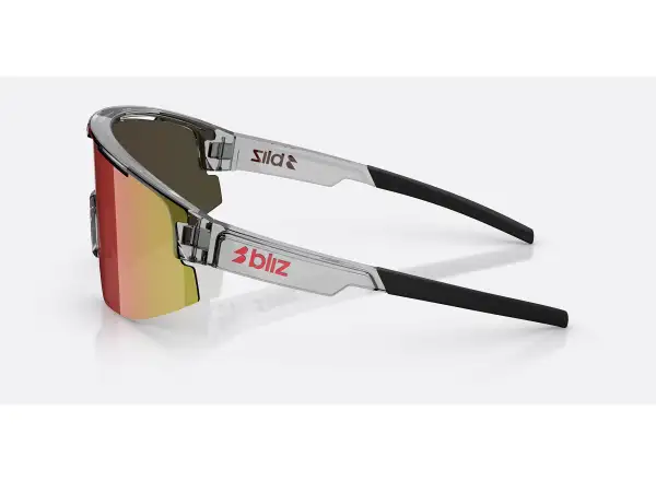Bliz Matrix sunglasses Transparent Dark Grey/Brow Red Multi
