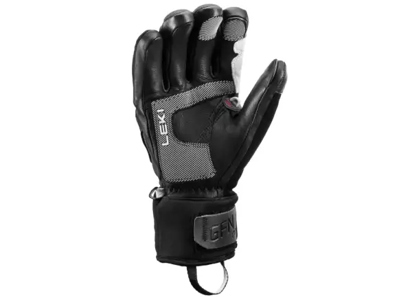 Leki Griffin Pro 3D downhill gloves Black/White