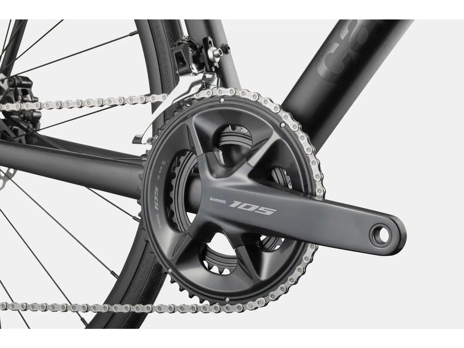 Cannondale CAAD 14 3 road bike Matte Black (BBQ)