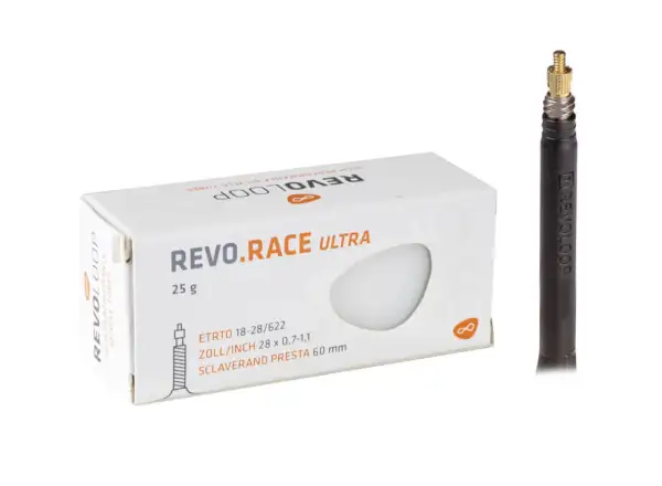Revoloop Race Ultra road tube 18/28-622 FV60 gal. valve