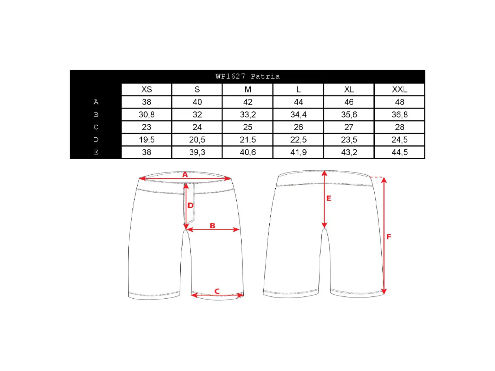Silvini Patria women's shorts Navy