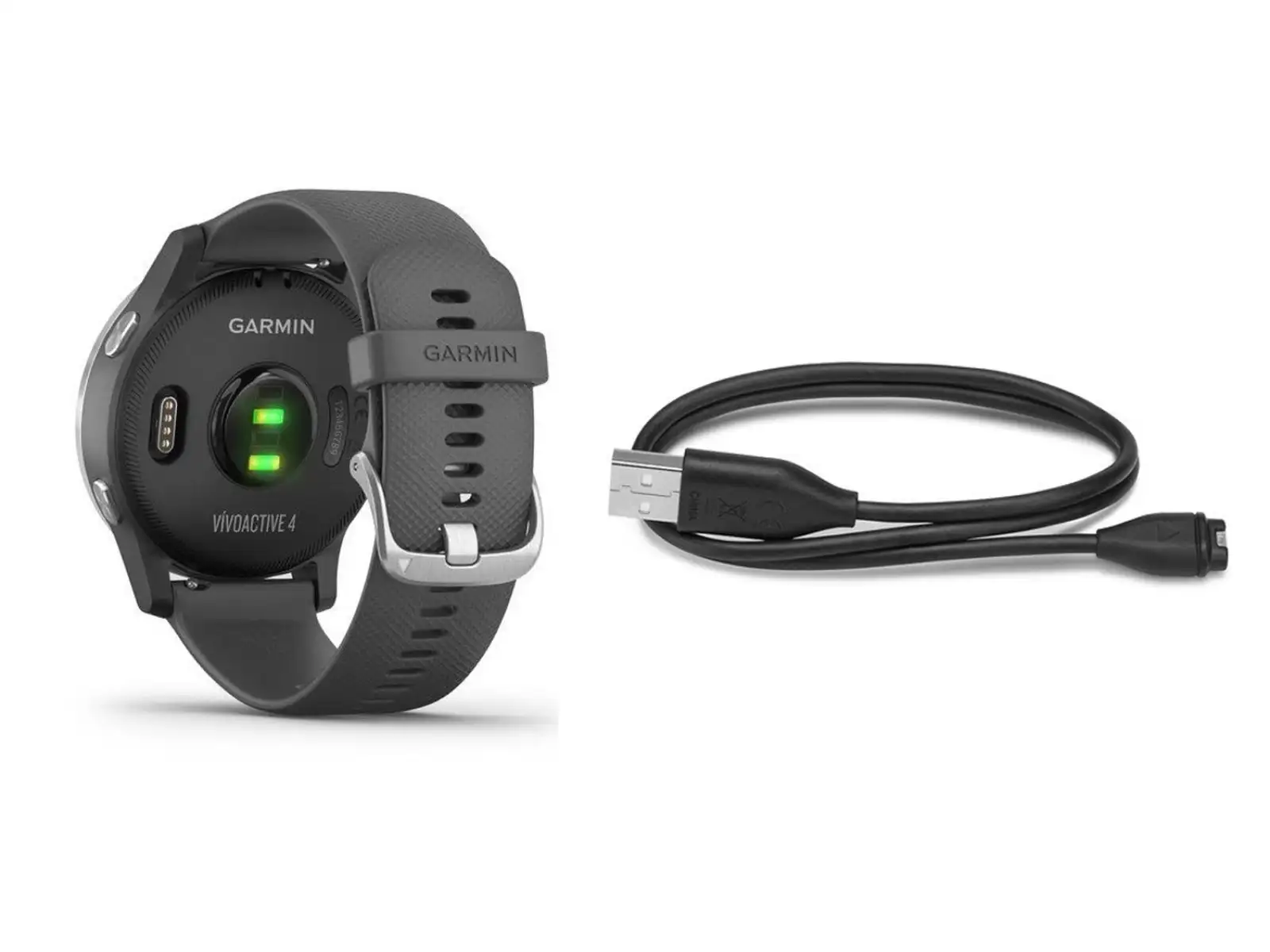 Garmin vívoActive 4 sport watch Gray/Black Band