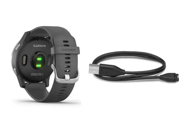 Garmin vívoActive 4 sport watch Gray/Black Band