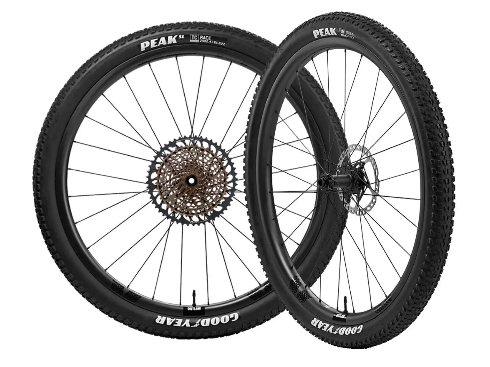 FFWD OUTLAW DT240 EXP Carbon Boost 30 mm 29" wheelset MattBlack
