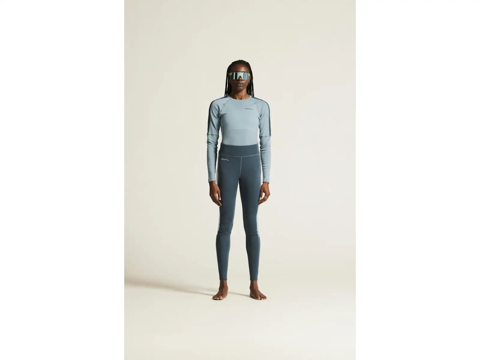 Craft ADV Wool Merino women's long sleeve shirt blue