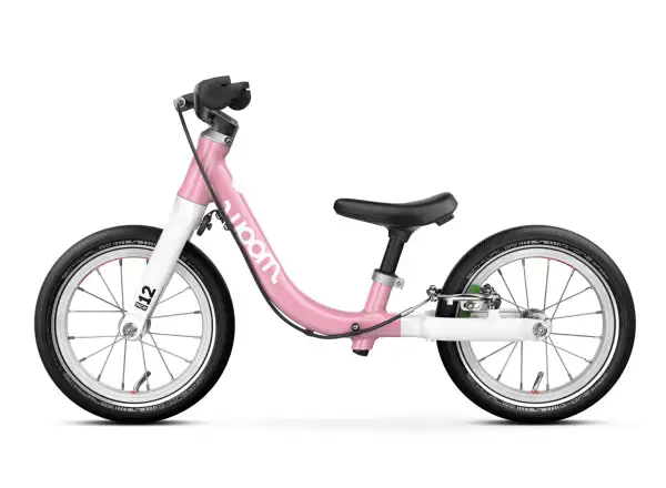 Woom GO 1 kids balance bike 12" Powder Pink