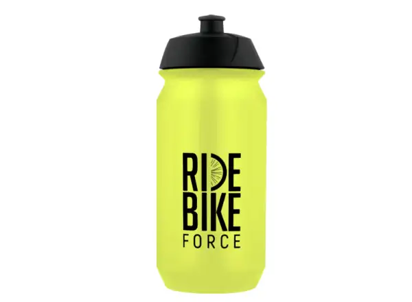Force Ride Bike cycling bottle 500 ml fluo/black