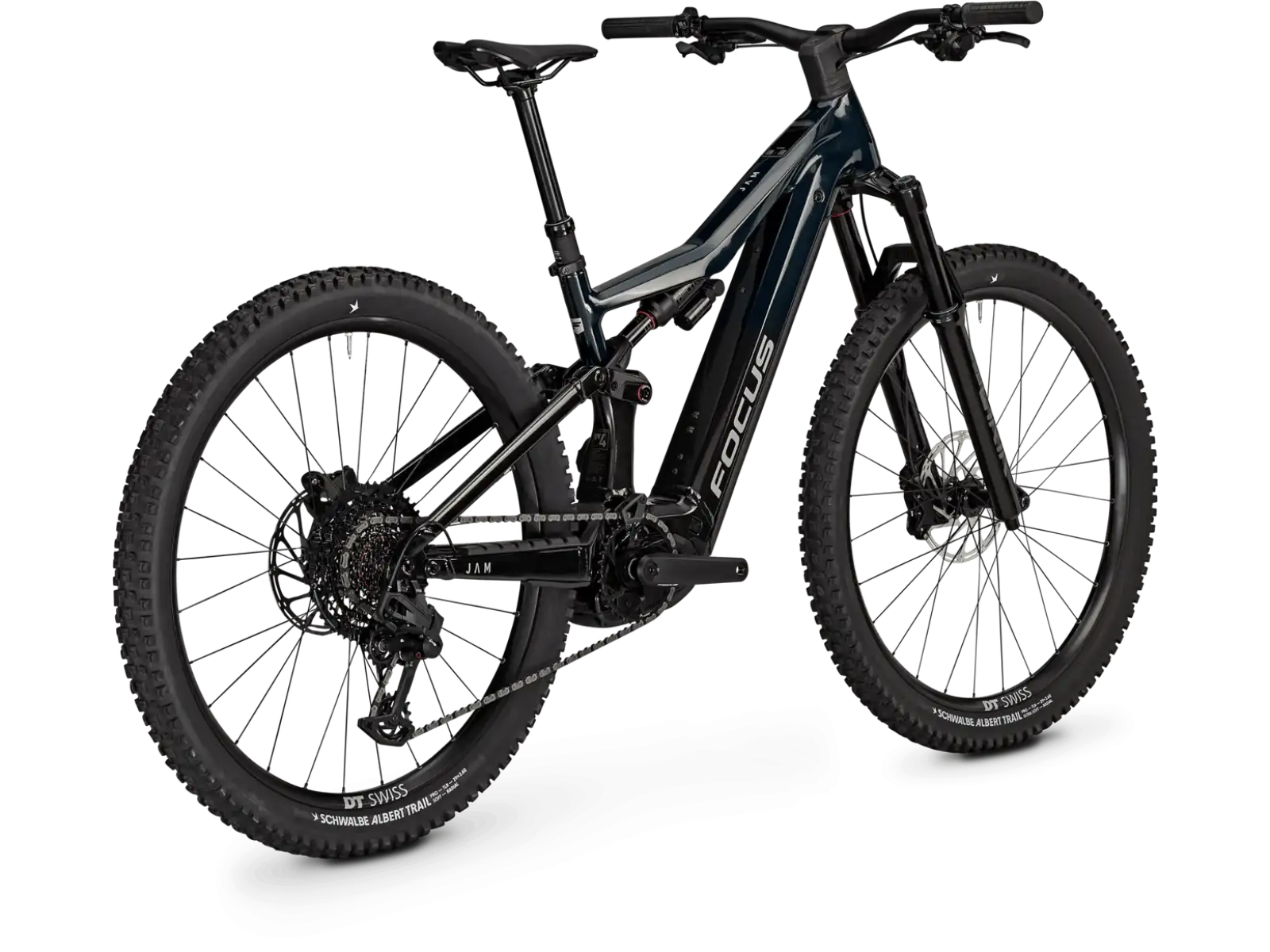 Focus JAM 8 800Wh full-suspension e-bike Classicgreen / Obsidianblack