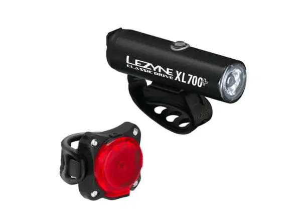 Lezyne Classic Drive XL 700+/Zecto Drive 200+ light set