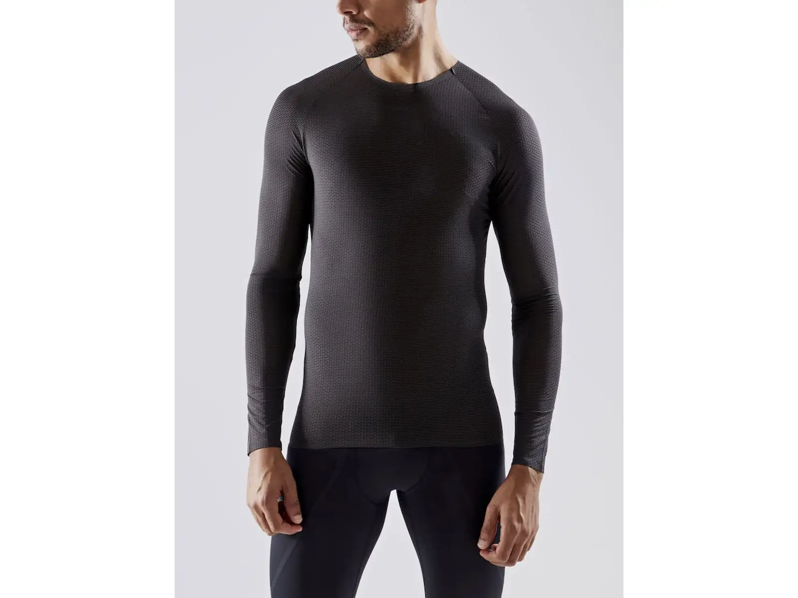 Craft Pro Dry Nanoweight men's long sleeve shirt black
