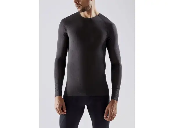 Craft Pro Dry Nanoweight men's long sleeve shirt black