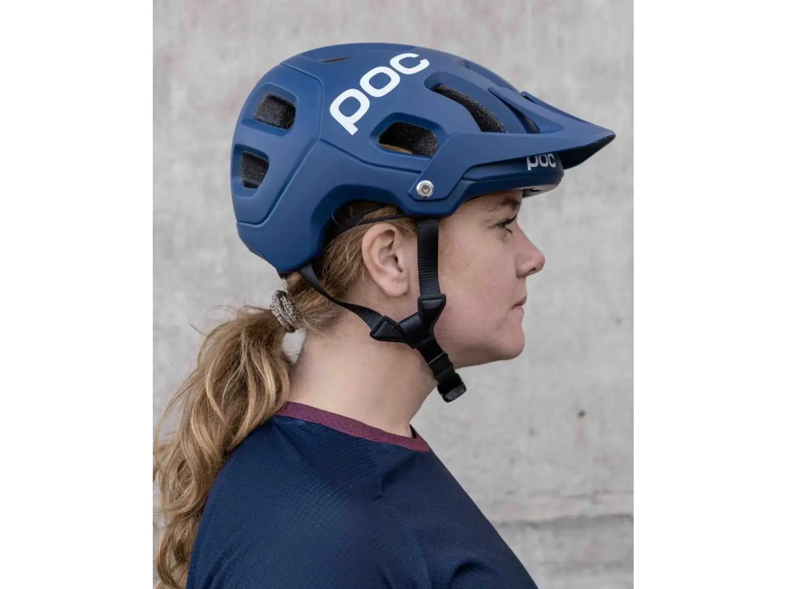 POC Tectal helmet Lead Blue Matt