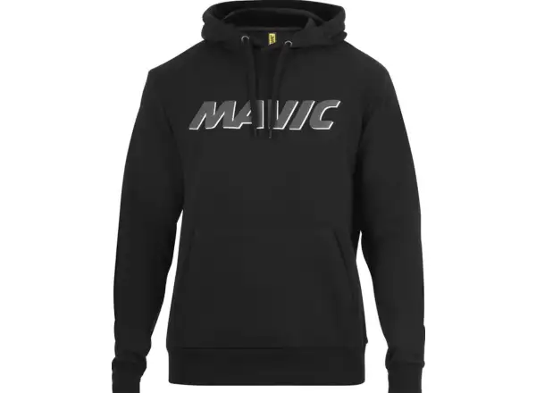 Mavic Corporate Logo men's hoodie Carbone Yellow