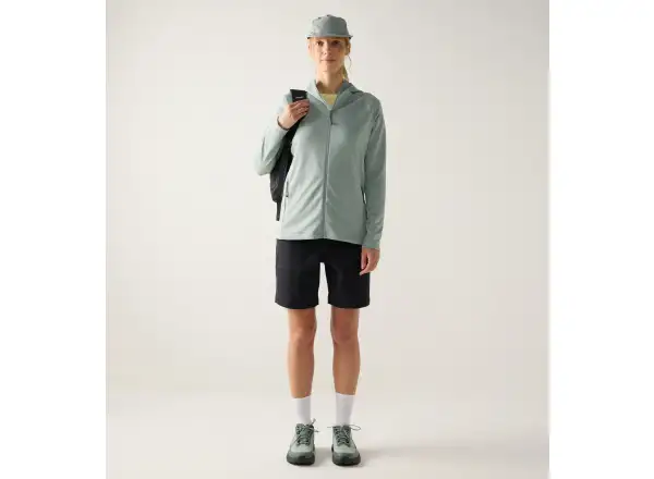 Haglöfs Korp Mid Hood women's sweatshirt Dew Green