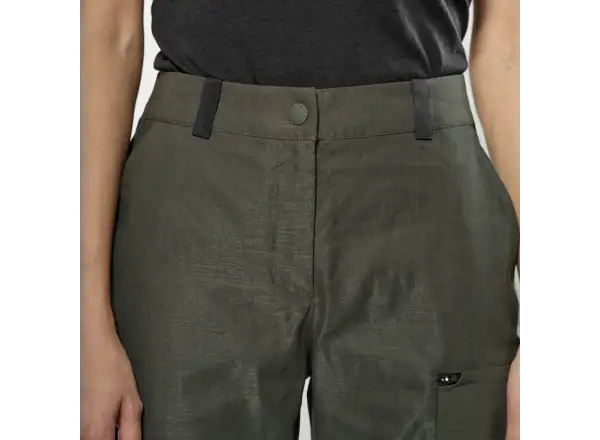 Salewa Puez Hemp/DST 2/1 women's trousers Dark Olive