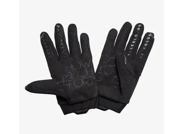 100% Geomatic Gloves Men Black/Charcoal