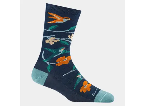 Darn Tough Birds Of A Feather Crew Lightweight women's socks Midnight