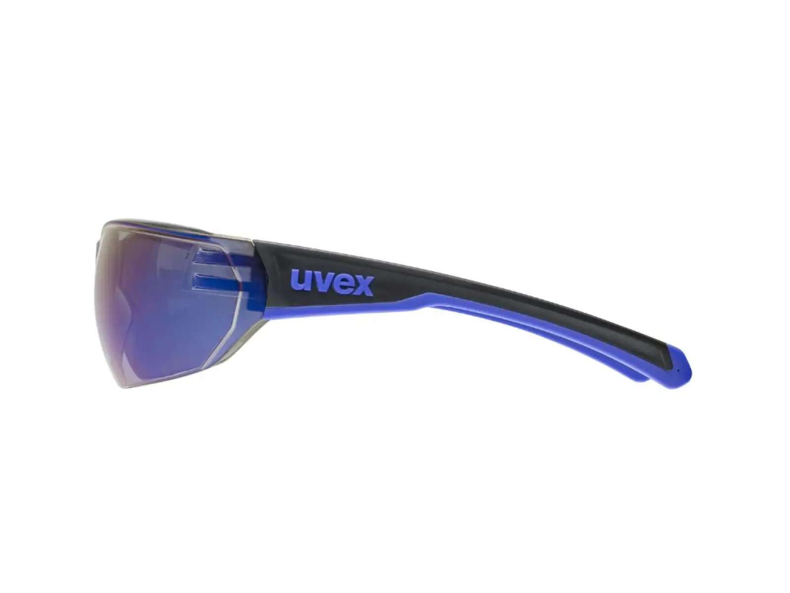 Uvex Equate glasses Black/Blue Matt/Mirror Blue