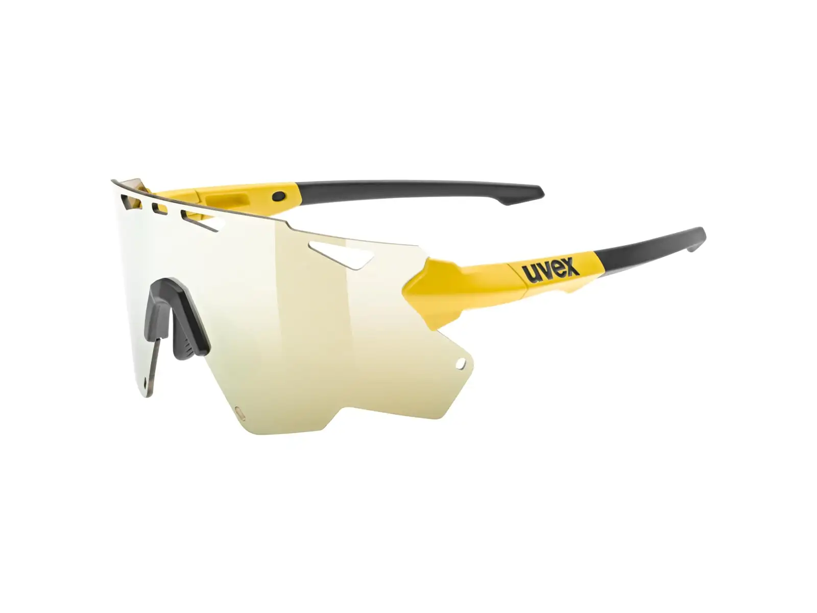 Uvex Sportstyle 228 cycling glasses Sunbee Black Mat/Mirror Yellow