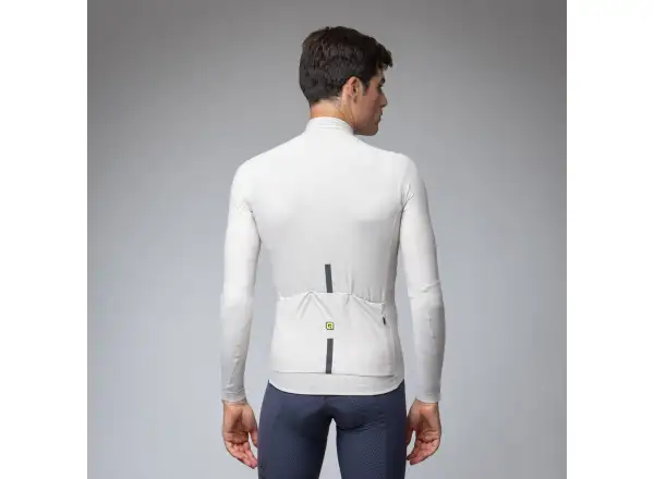 Alé R-EV1 Warm Race men's insulated cycling jersey Stone