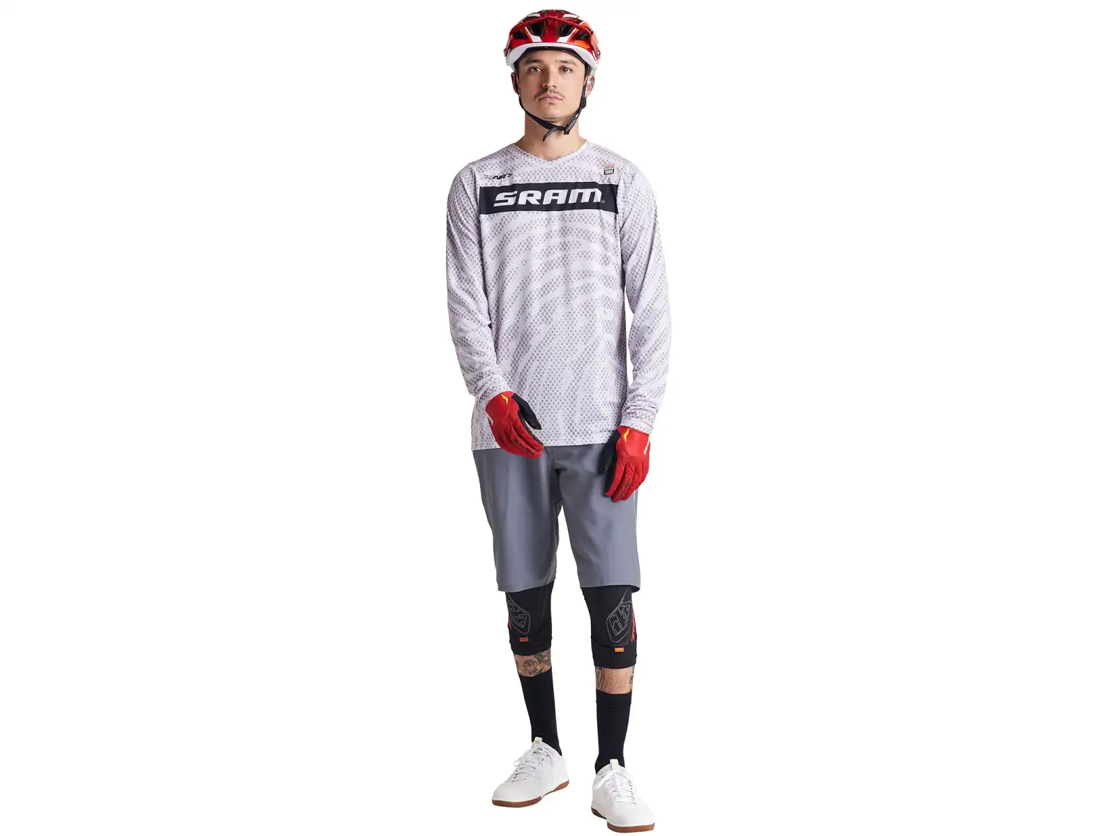 Troy Lee Designs Skyline Air Sram men's jersey long sleeve Roots Cement
