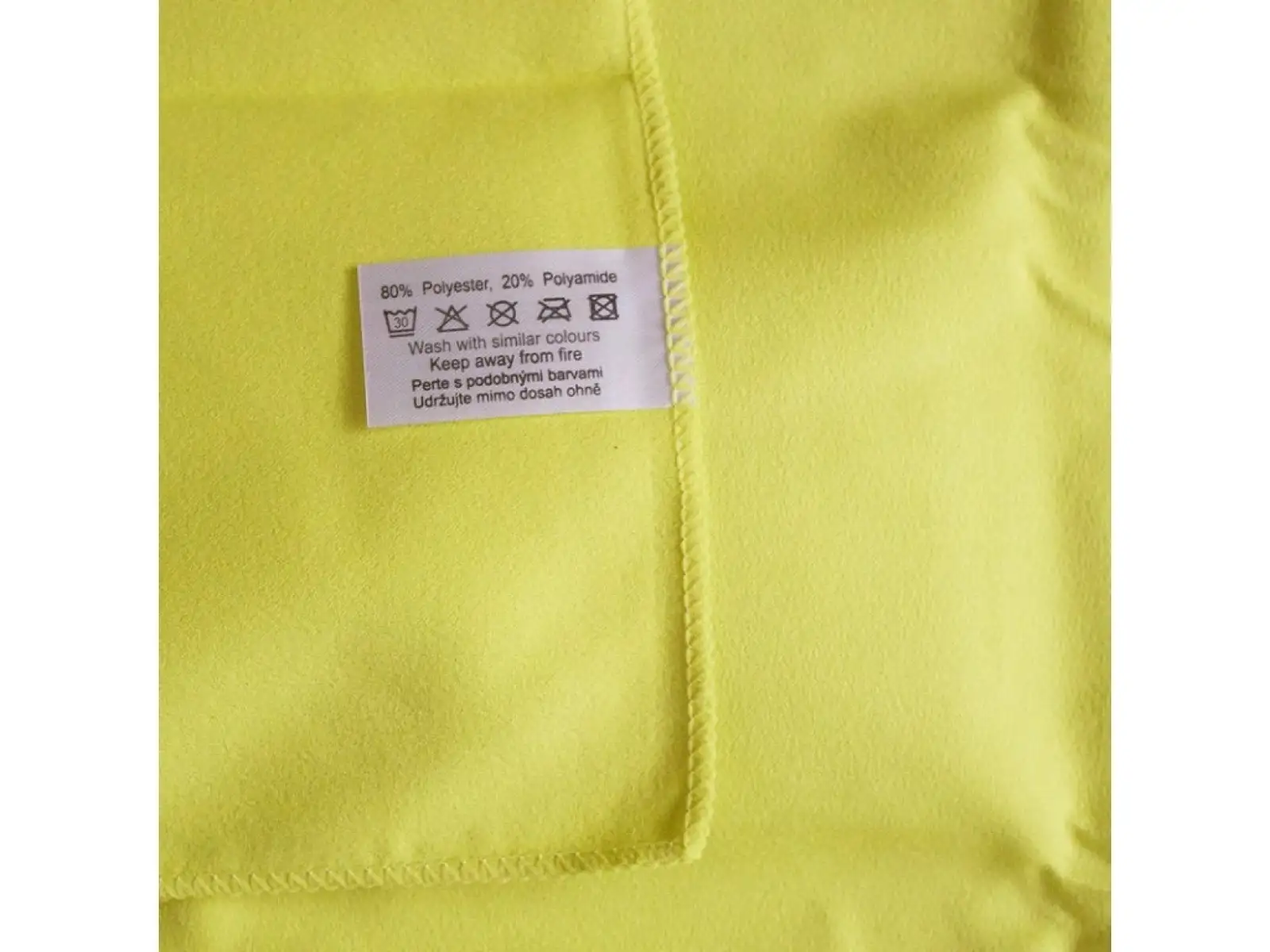 Yate quick-drying towel XL green