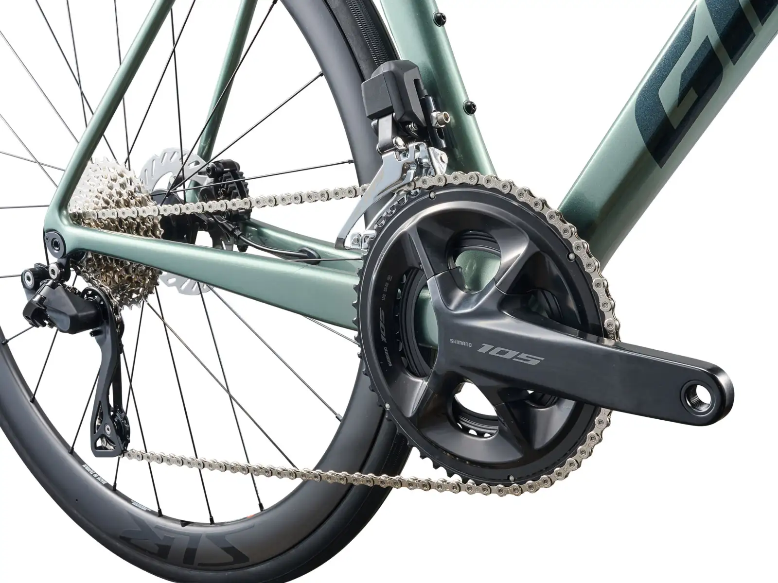 Giant TCR Advanced 0 AXS road bike Alpine Green