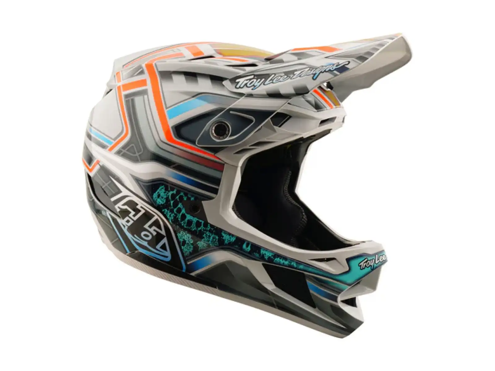 Troy Lee Designs D4 Composite helmet Lowrider Gray